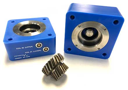 Custom coils for heat treat structure verification at two gear positions