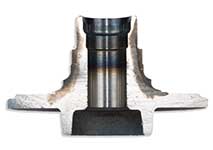 Heat treated product for structure verification